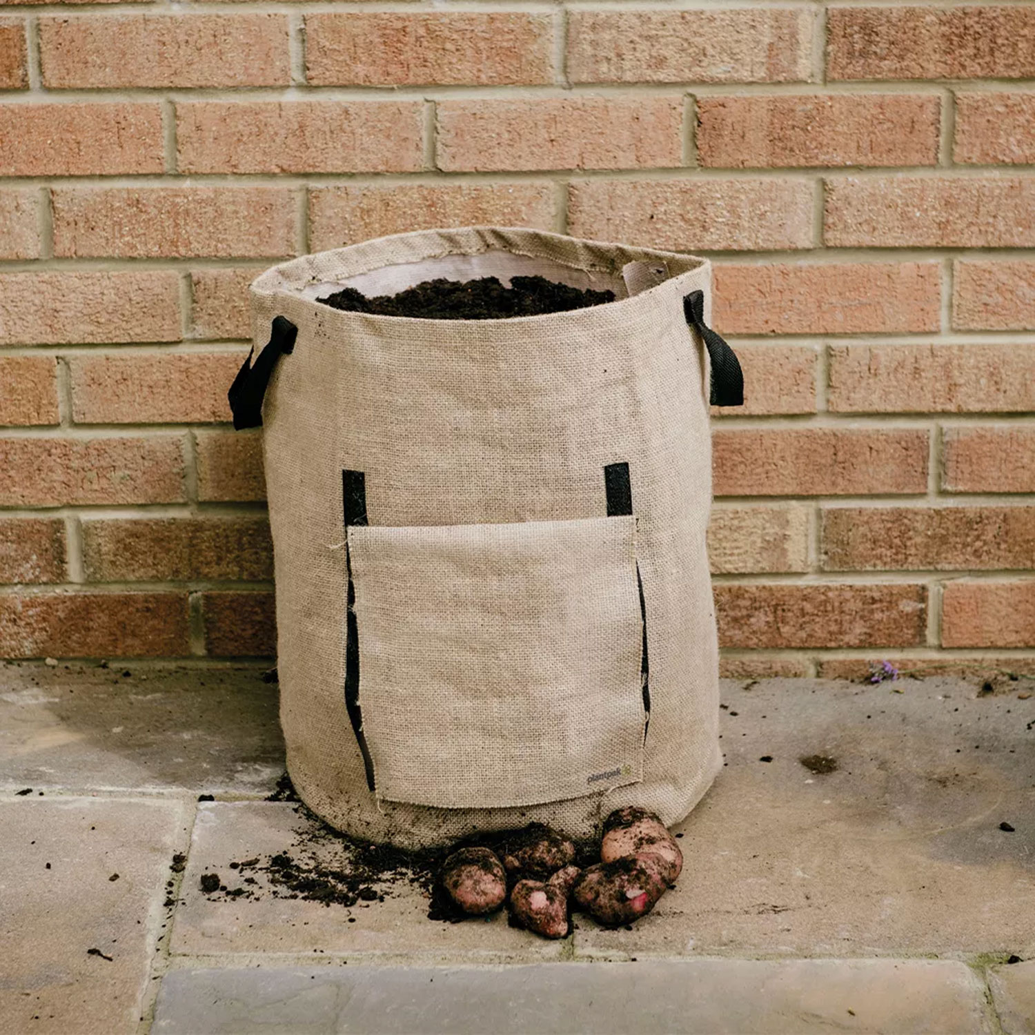 Grow It Jute Potato Planter Bag - Imagen 2