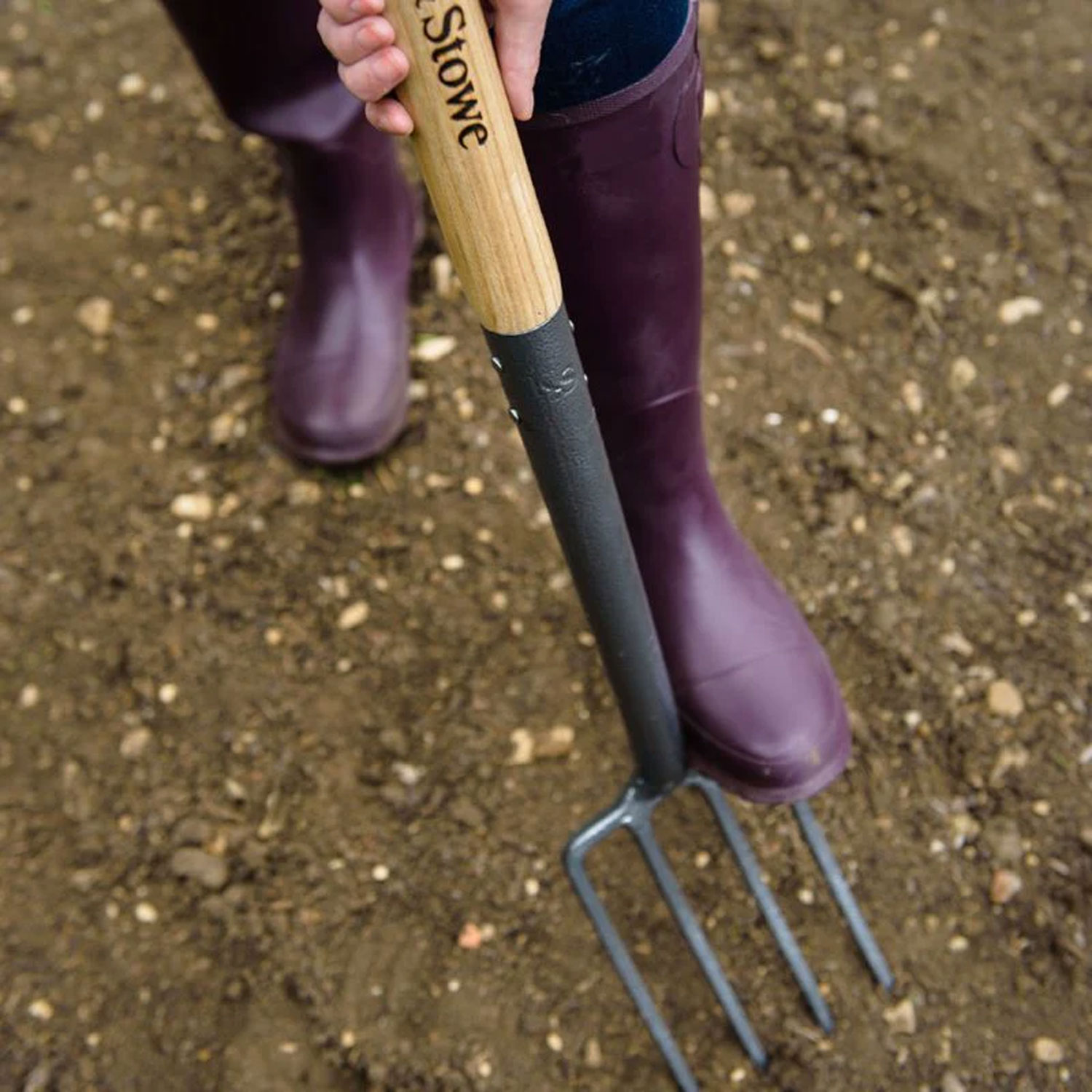 Kent and Stowe Carbon Steel Border Fork - Imagen 3