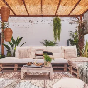 DÉCOR ET JARDIN Pérgola Madera Tanger 3x4 m Marrón Tratamiento Autoclave